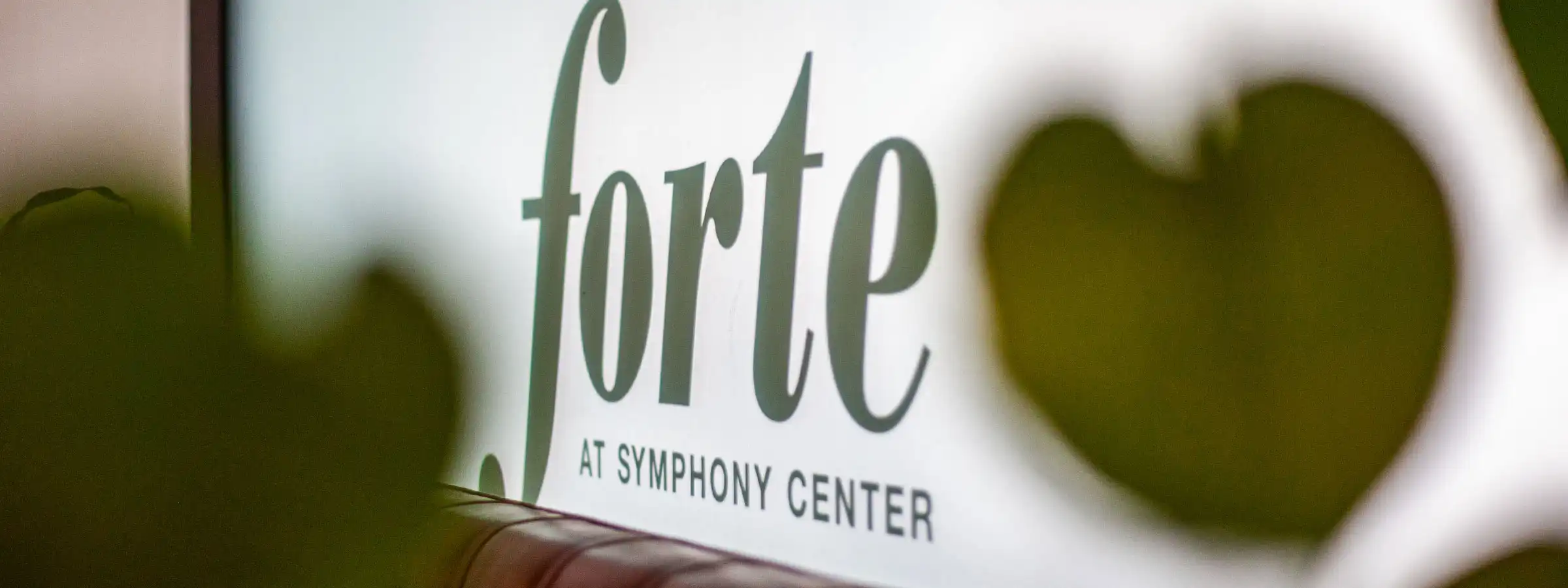 Forte at Symphony Center Header Image Two - desktop version